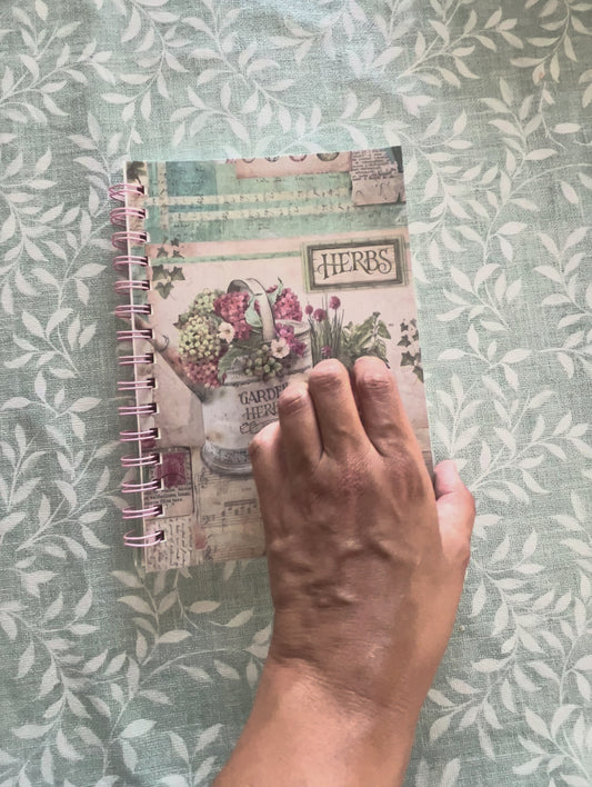 Caderno aguarela
